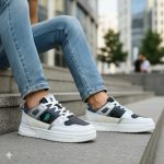 Redtape New Edition Sneaker 2025 | Redtape Light Sneaker White-Black - Image 2