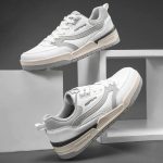 Grey White Casual Sneakers