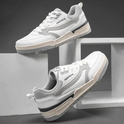 Grey White Casual Sneakers